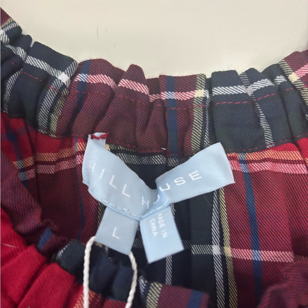 Hill House Home Cordelia Dress - Red Tartan - Picture 4 of 4